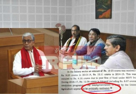 Tripura Secretariat turns as CPI-M Party Office? Questions raised over Principal Secretary GSG Ayyangar's role as CPI-M's psychopath for saying 'Central Minister is 'Politically Motivated' (?) : Manik Sarkarâ€™s corrupt IAS,IPS brigade defies Govt. rules